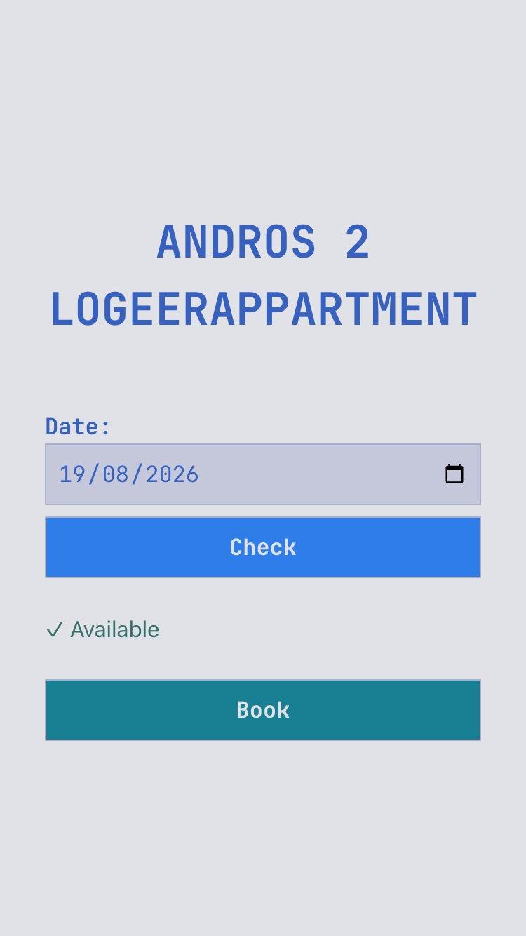 screenshot of Andros Mobile