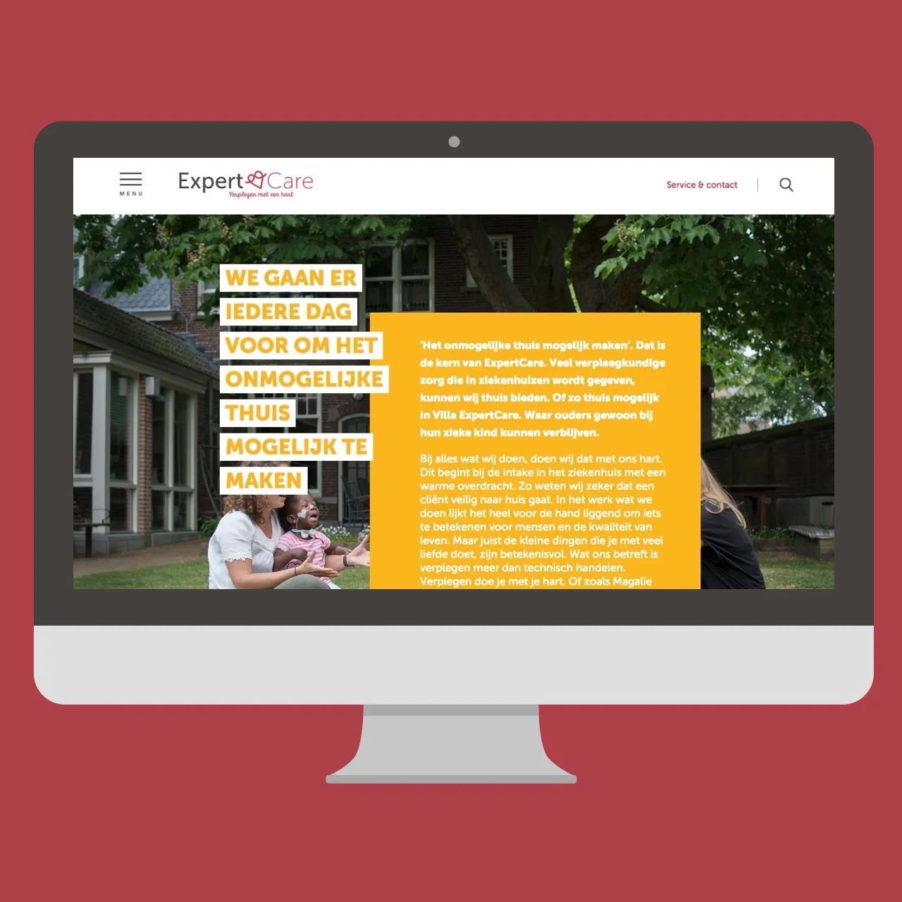 screenshot of ExpertCare video