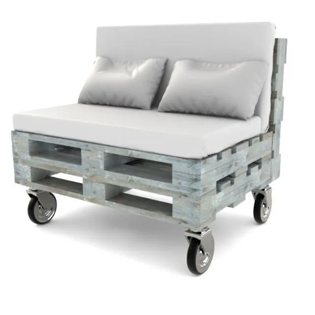 a pallette sofa